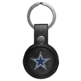 Dallas Cowboys AirTag Compatible Leather Key Chain