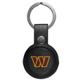 Washington Commanders AirTag Compatible Leather Key Chain