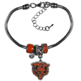 Chicago Bears Euro Bead Bracelet