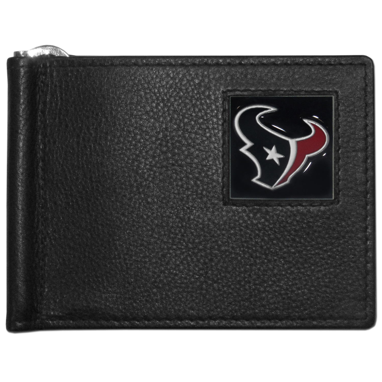Houston Texans Leather Bill Clip Wallet