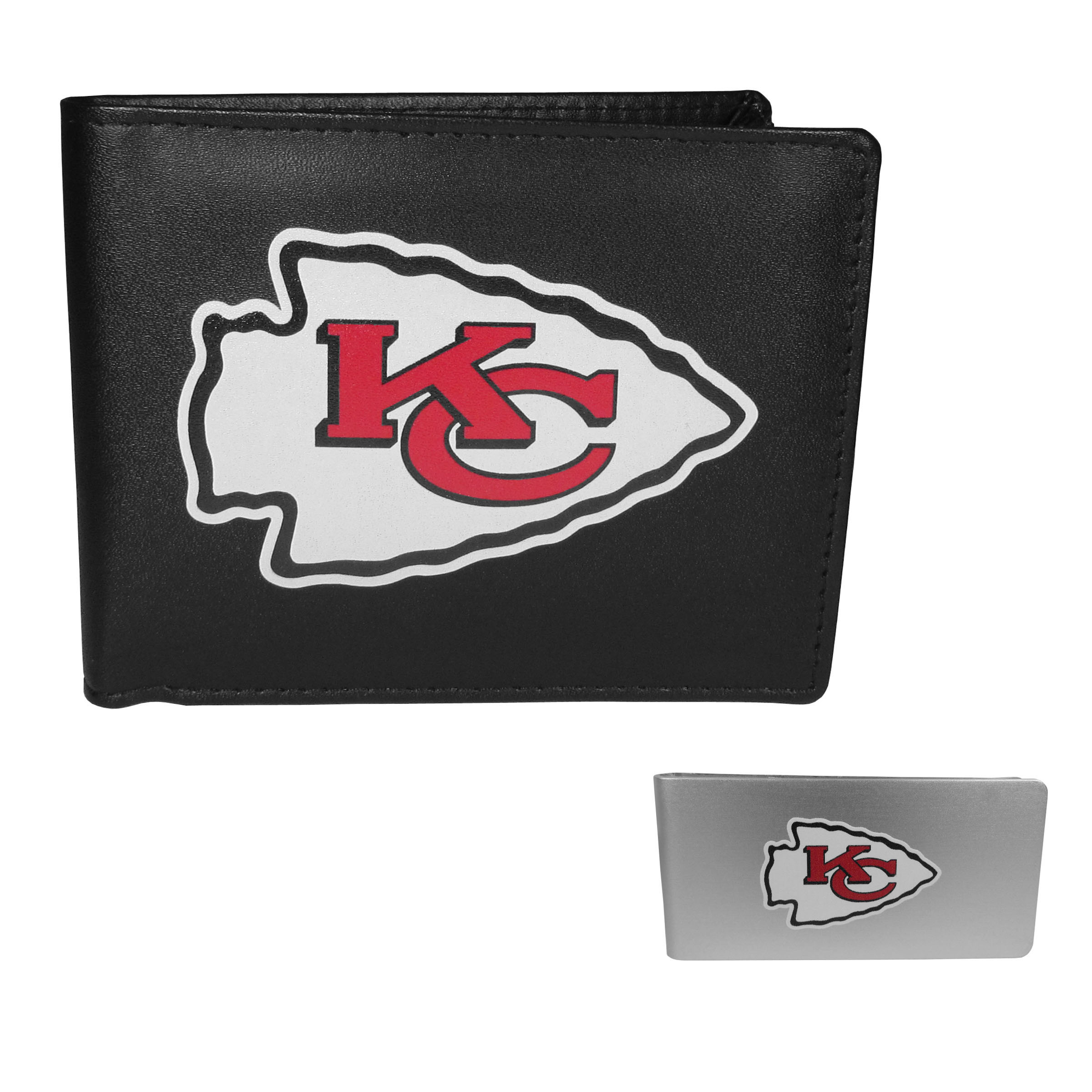 Kansas City Chiefs Bi-fold Wallet & Money Clip    