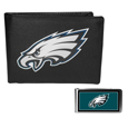 Philadelphia Eagles Bi-fold Wallet & Color Money Clip