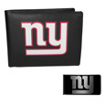 New York Giants Bi-fold Wallet & Black Money Clip