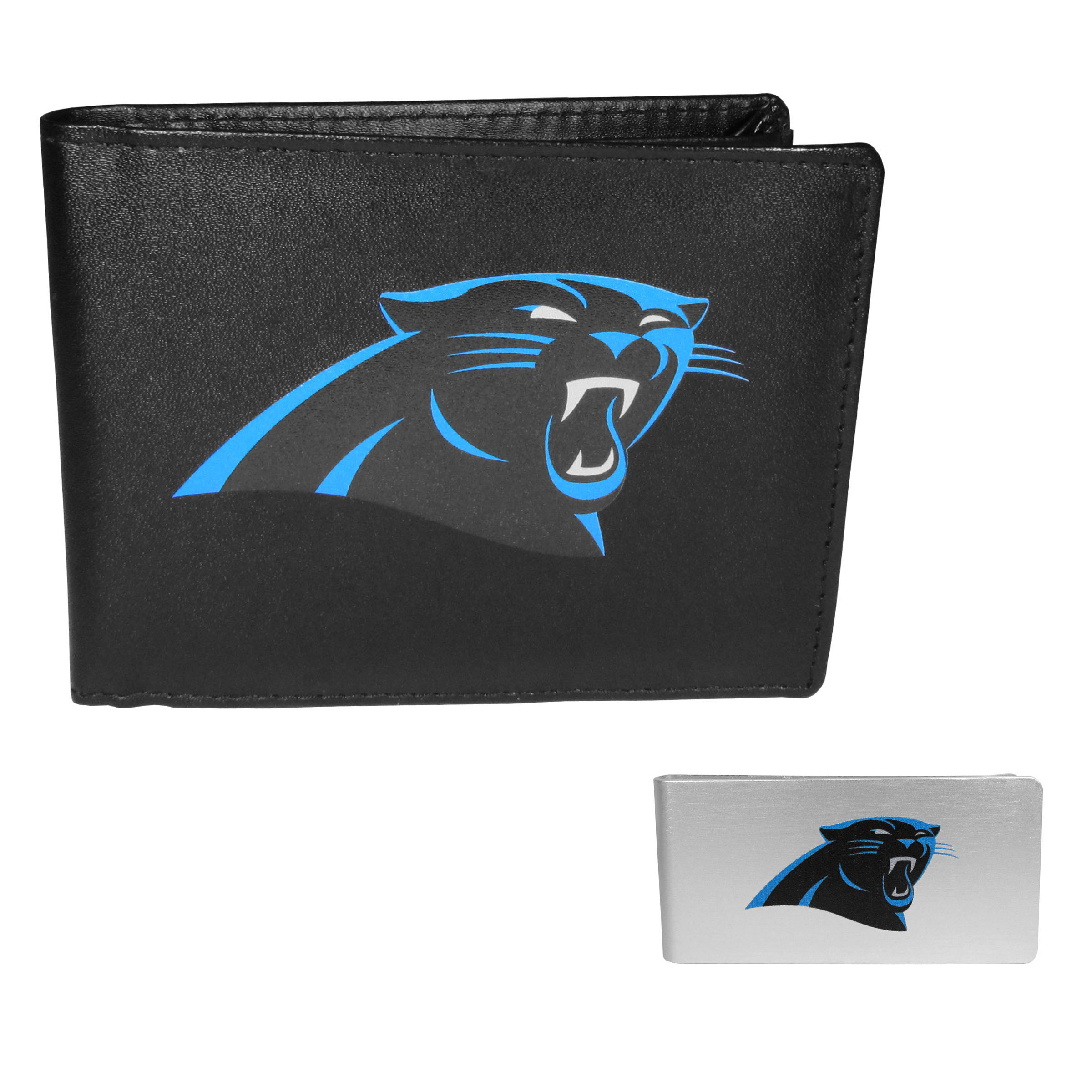 Carolina Panthers Bi-fold Wallet & Money Clip    