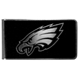 Philadelphia Eagles Black and Steel Money Clip