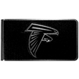 Atlanta Falcons Black and Steel Money Clip