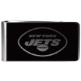 New York Jets Black and Steel Money Clip