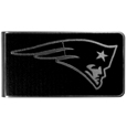 New England Patriots Black and Steel Money Clip