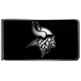 Minnesota Vikings Black and Steel Money Clip
