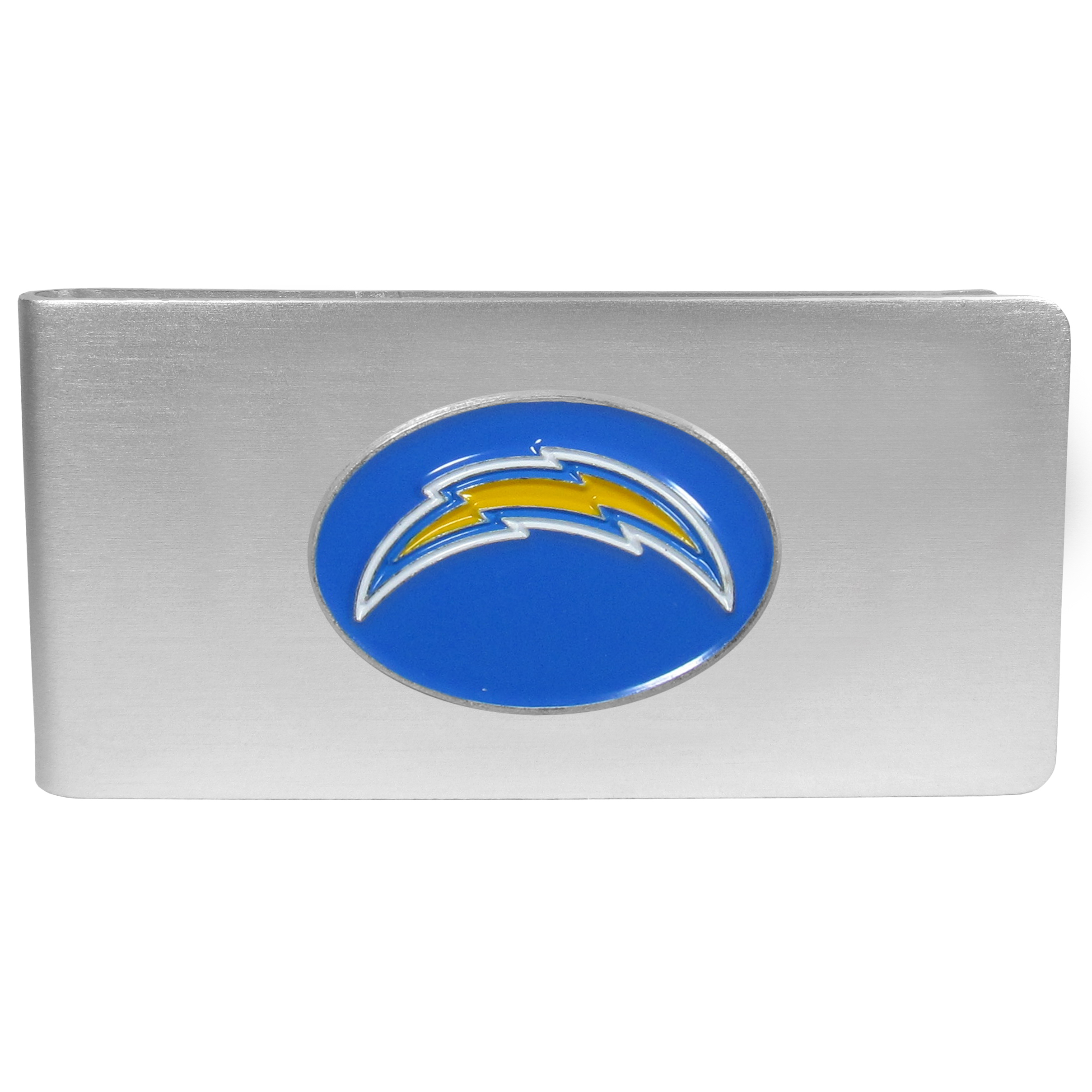 Los Angeles Chargers Brushed Metal Money Clip    