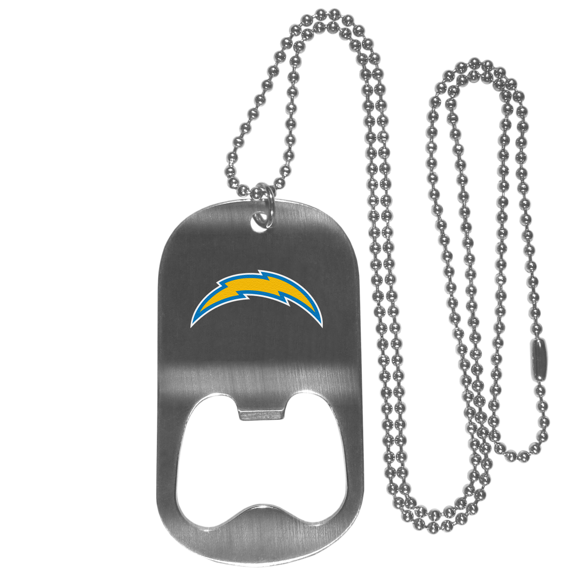 Los Angeles Chargers Bottle Opener Tag Necklace    