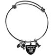 Las Vegas Raiders Charm Bangle Bracelet