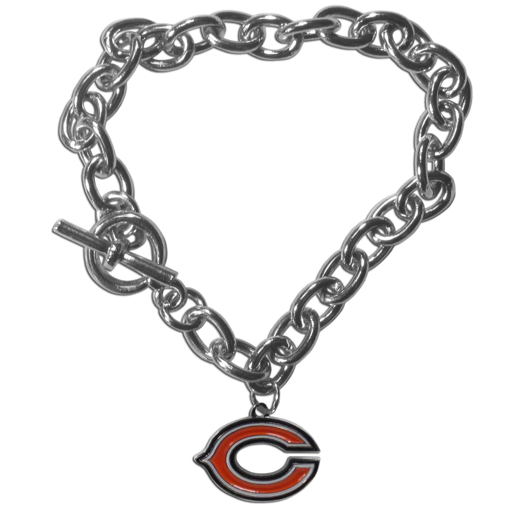 Chicago Bears Charm Chain Bracelet    