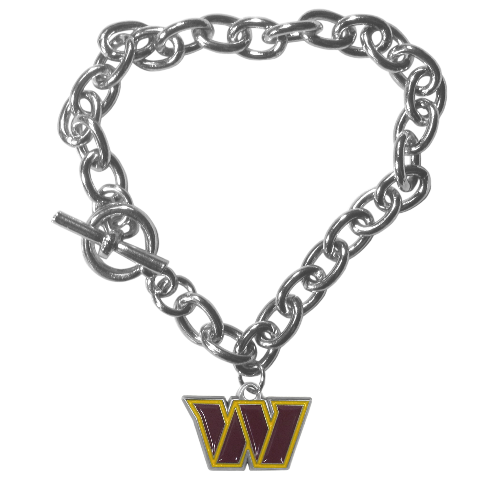 Washington Commanders Charm Chain Bracelet    