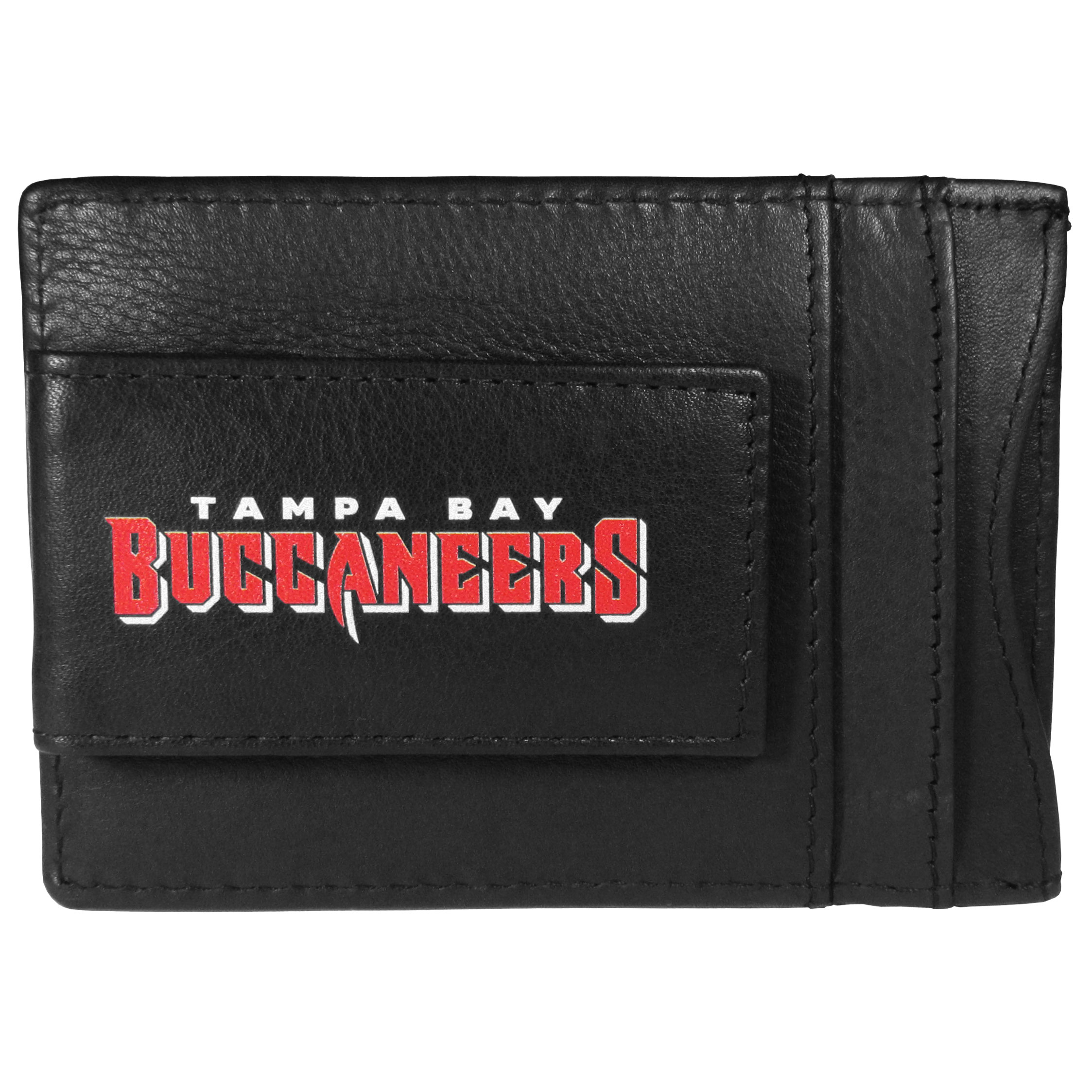 Tampa Bay Buccaneers Logo Leather Cash and Cardholder    