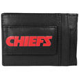 Kansas City Chiefs Logo Leather Cash and Cardholder