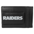 Las Vegas Raiders Logo Leather Cash and Cardholder