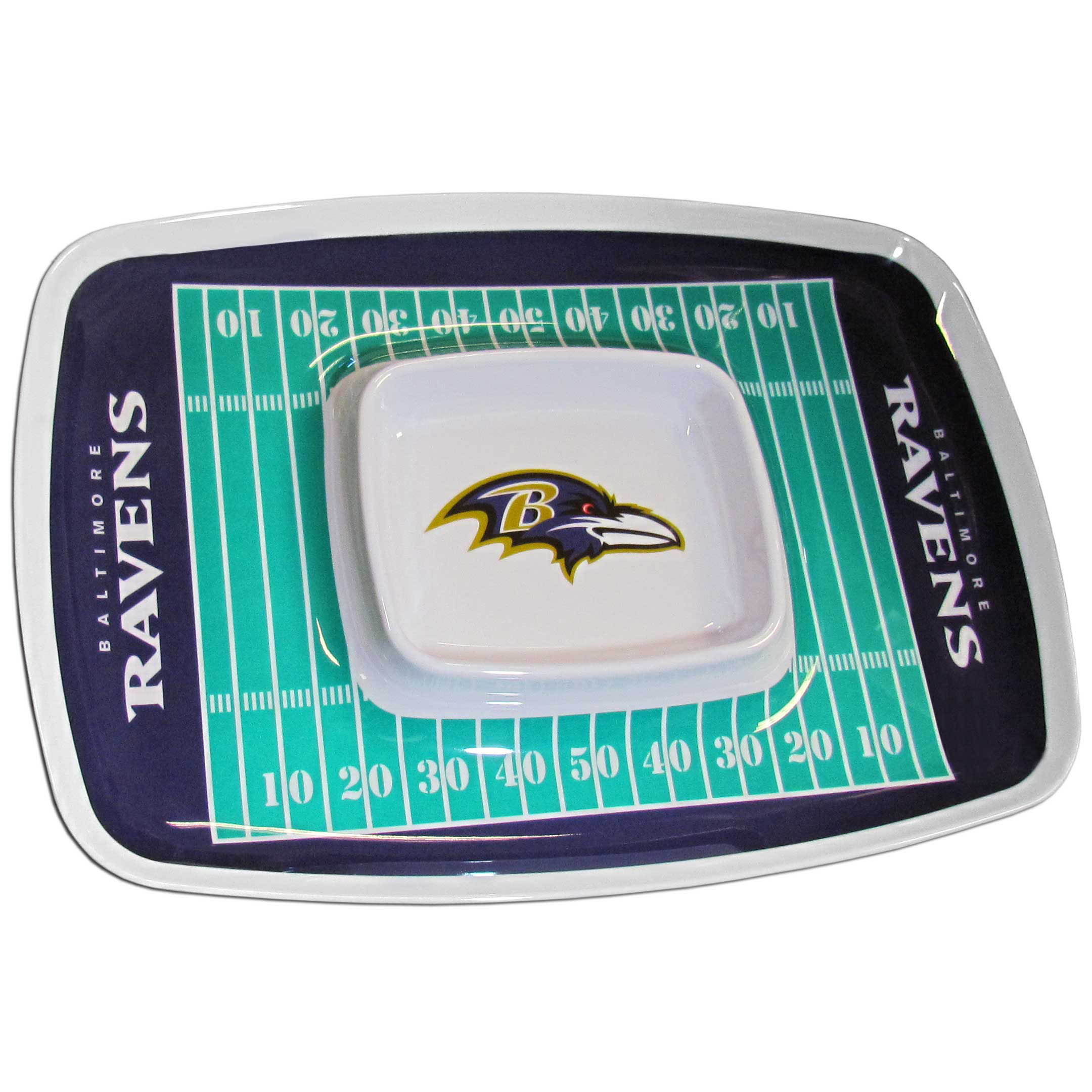 Baltimore Ravens Chip and Dip Tray    