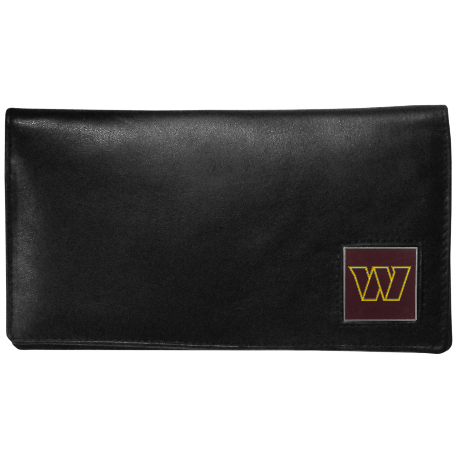 Washington Commanders Deluxe Leather Checkbook Cover    