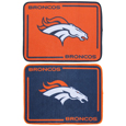 Denver Broncos Microfiber Drying Mat, 2pk