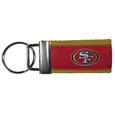 San Francisco 49ers Woven Key Chain