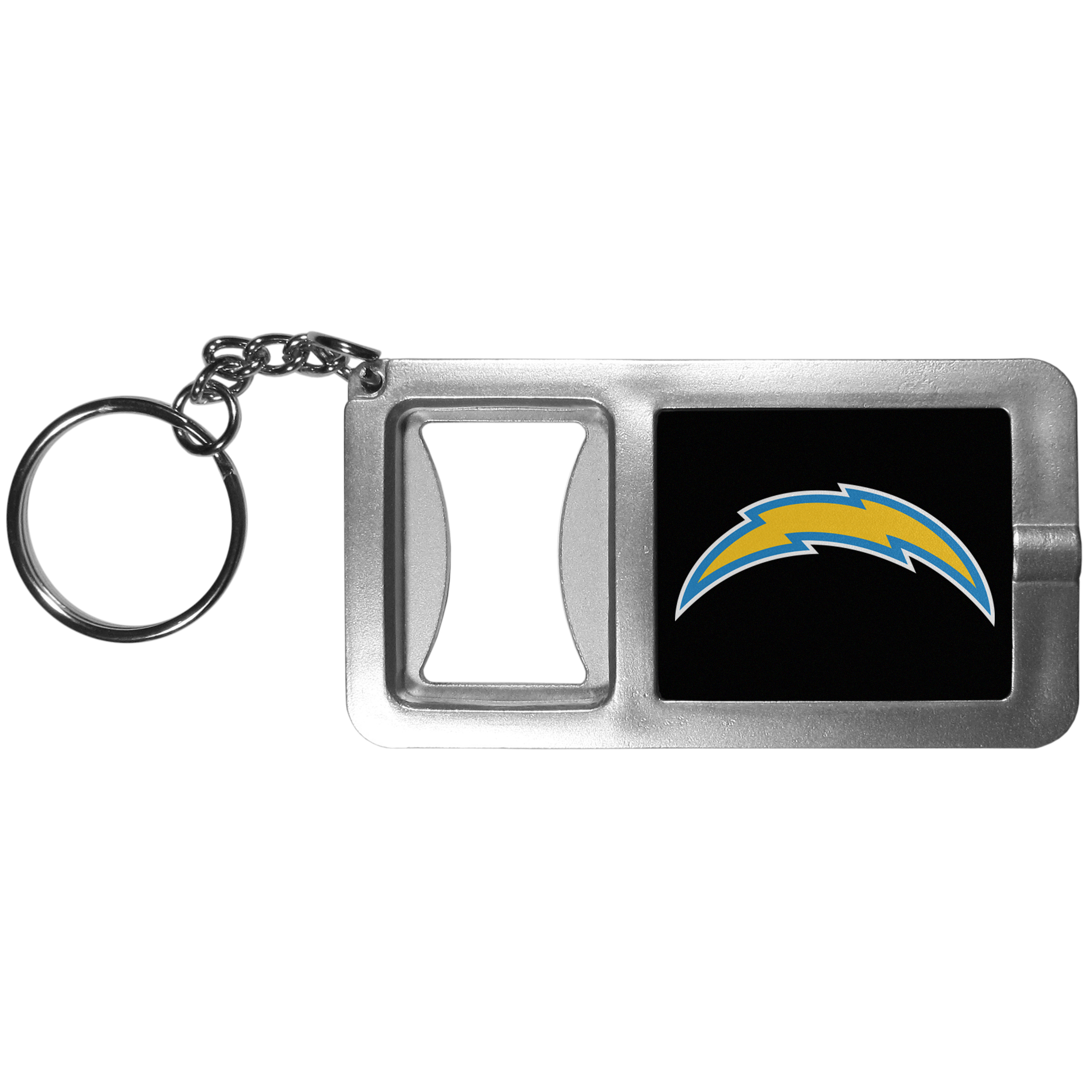 Los Angeles Chargers Flashlight Key Chain with Bottle Opener    