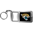 Jacksonville Jaguars Flashlight Key Chain with Bottle Opener