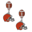 Cleveland Browns Football Stud Earrings