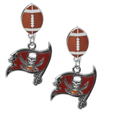Tampa Bay Buccaneers Football Stud Earrings