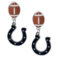 Indianapolis Colts Football Stud Earrings