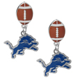 Detroit Lions Football Stud Earrings