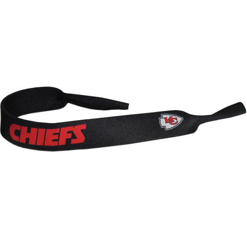 Kansas City Chiefs Neoprene Sunglass Strap    