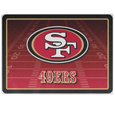 San Francisco 49ers Glass Cutting Board