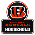 Cincinnati Bengals Household Auto Decal