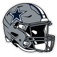 Dallas Cowboys Helmet Auto Decal