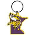 Minnesota Vikings Home State Flexi Key Chain