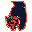 Chicago Bears Home State Decal