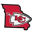 Kansas City Chiefs Home State Decal