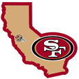 San Francisco 49ers Home State Decal