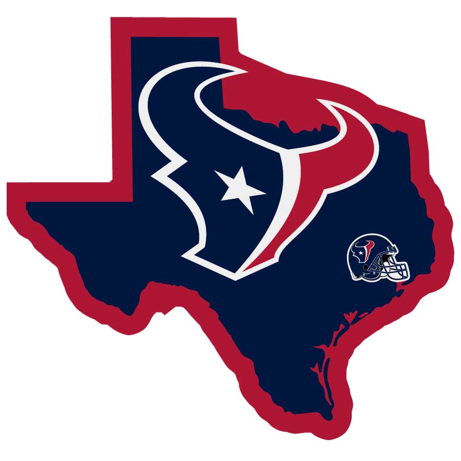 Houston Texans Home State Decal    