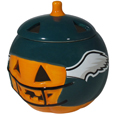 Philadelphia Eagles Jack O'Lantern Candle Holder