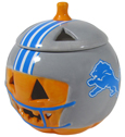 Detroit Lions Jack O'Lantern Candle Holder