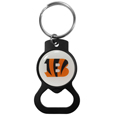 Cincinnati Bengals Bottle Opener Key Chain, Black