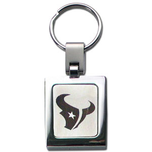 Houston Texans Etched Key Chain    