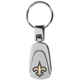 New Orleans Saints Steel Teardop Key Chain
