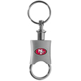 San Francisco 49ers Key Chain Valet Printed