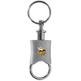 Minnesota Vikings Key Chain Valet Printed