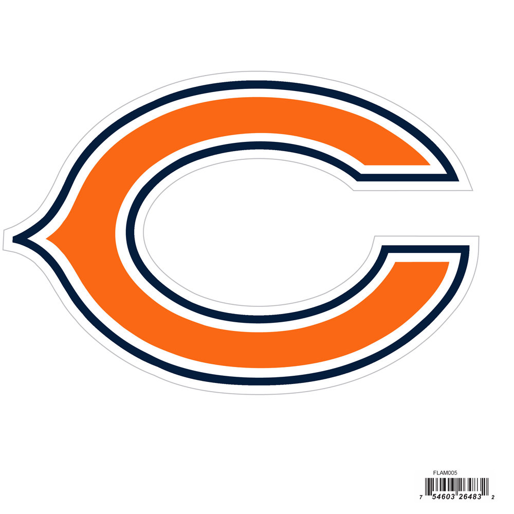 Chicago Bears 8 inch Logo Magnets    