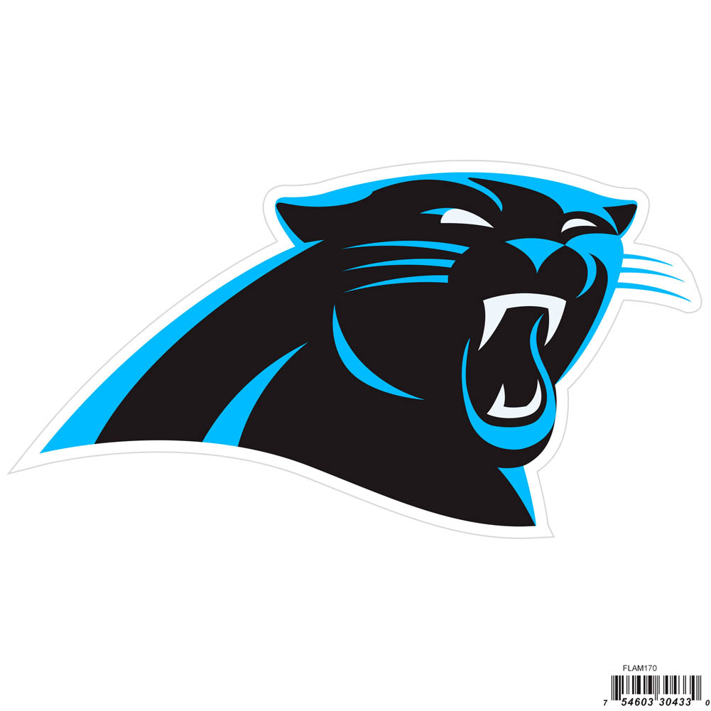 Carolina Panthers 8 inch Logo Magnets    