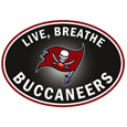 Tampa Bay Buccaneers Live-Breath Auto Decal